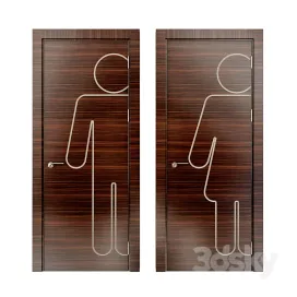 Toilet Door